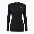 Women's thermal longsleeve Salewa Cristallo Warm AMR black out