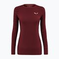 Women's thermal longsleeve Salewa Cristallo Warm AMR syrah