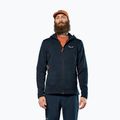 Men's trekking sweatshirt Salewa Puez Rocca Polarlite Hood navy blazer