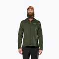 Men's trekking sweatshirt Salewa Puez Rocca Polarlite Hood dark olive