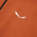 Men's trekking sweatshirt Salewa Pedroc PL Hooded bombay brown 3