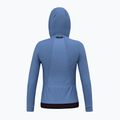 Women's trekking sweatshirt Salewa Pedroc PL Hooded morning blue 2