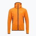 Men's trekking sweatshirt Salewa Agner Hybrid PL/DST FZ Hoody turmeric melange/0910