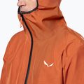 Men's softshell jacket Salewa Puez GTX 3L EPE bombay brown 4