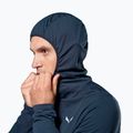 Men's trekking sweatshirt Salewa Puez Sun Hoodie navy blazer 4