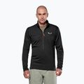 Men's trekking sweatshirt Salewa Puez Cammio Polarlite Half Zip Black Out