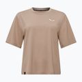 Women's Salewa Eagle Sunset Loose quicksand T-shirt 5