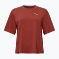Women's Salewa Eagle Sunset Loose t-shirt etruscan red 5