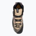 Men's Salewa Wildfire Nxt Mid GTX approach shoe quicksand / etruscan red 5