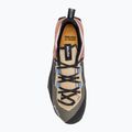 Salewa Wildfire Nxt GTX quicksand / ertuscan red women's approach shoes 5