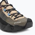 Salewa Wildfire Nxt GTX quicksand / ertuscan red women's approach shoes 7