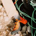Men's Salewa Wildfire Nxt approach shoe bombay brown / tumeric 11
