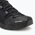 Salewa Wildfire Nxt Knit onyx / dark olive men's approach shoe 7
