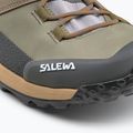 Salewa men's trekking boots Puez Leather Mid Ptx bungee cord / onyx 14
