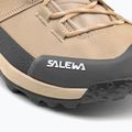 Salewa women's trekking boots Puez Leather Mid Ptx quicksand / onyx 8