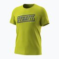 Men's T-shirt DYNAFIT Graphic CO golden lime/tabloid 4