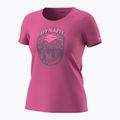 Women's T-shirt DYNAFIT Graphic Co magenta/horizon 4