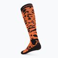 Ski socks DYNAFIT FT Graphic ultra orange 2