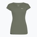 Women's T-shirt Salewa Puez Melange Dry faded green melange