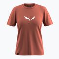 Women's T-shirt Salewa Solid Dry Etruscan Red