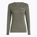 Women's longsleeve Salewa Puez Melange Dry faded green melange