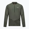 Men's longsleeve Salewa Pedroc Dry Wind Half Zip Tee faded green 6
