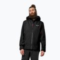 Men's rain jacket Salewa Ortles GTX 3L EPE black out