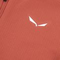 Children's trekking sweatshirt Salewa Cammino Polarlite etruscan red 3