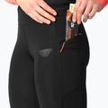 Women's running leggings DYNAFIT Trail Reflective black out 4