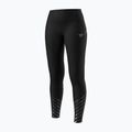 Women's running leggings DYNAFIT Trail Reflective black out 7