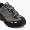 Men's approach shoes Salewa Wildfire Leather 2 GTX qulet shade/black 7