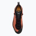 Women's approach shoes Salewa Wildfire Leather 2 GTX etruscan red/black 5
