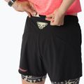 Women's running shorts DYNAFIT Trail 2IN1 black out overcast 4