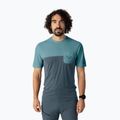 Men's trekking T-shirt DYNAFIT Transalper Pocket smoke/blue/0720