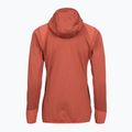 Women's trekking sweatshirt Salewa Agner Hybrid PL/DST FZ Hoody etruscan red melange 2