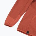 Women's trekking sweatshirt Salewa Agner Hybrid PL/DST FZ Hoody etruscan red melange 4