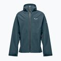 Men's rain jacket Salewa Puez Aqua 4 PTX 2.5L pond blue/0910
