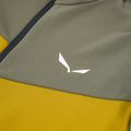 Men's trekking sweatshirt Salewa Puez Cammio PL faded green/multi 3