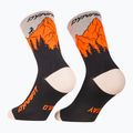 Socks DYNAFIT Traverse Crew black out ultra orange/4220