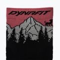 Socks DYNAFIT Traverse Crew black out ultra coral/6a10 3