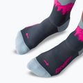 Ski socks DYNAFIT Traverse Crew cinder pink glo/6070 3