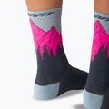 Ski socks DYNAFIT Traverse Crew cinder pink glo/6070 4