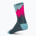 Socks DYNAFIT Traverse Crew cinder pink glo/6070 2
