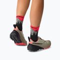 Ski socks DYNAFIT Traverse Mid black out ultra coral/6a10 3