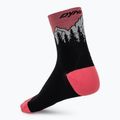 Ski socks DYNAFIT Traverse Mid black out ultra coral/6a10 2