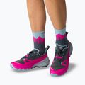 Ski socks DYNAFIT Traverse Mid cinder pink glo/6070 2