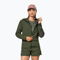 Women's wind jacket Salewa Pedroc Wind HD Light dark olive