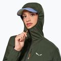 Women's wind jacket Salewa Pedroc Wind HD Light dark olive 4
