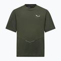 Men's T-shirt Salewa Pedroc Dry Hyb dark olive