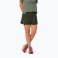 Women's trekking shorts Salewa Pedroc DST 2IN1 dark olive int/0870